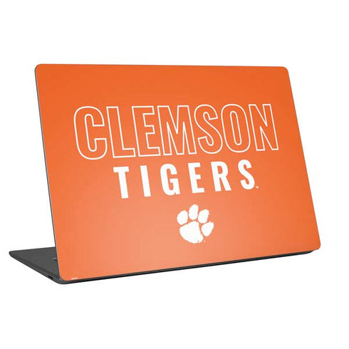 Clemson University Tigers Logo Universal Laptop 16in (13 x 9.4in) Skin